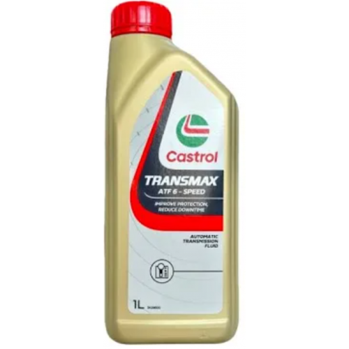 كاسترول ترانسماكس ATF 6 سبيد – 1 لتر – Castrol زيت ناقل حركة أوتوماتيكي تخليقي بالكامل كاسترول ترانسماكس ATF 6 سبيد – 1 لتر – Castrol زيت ناقل حركة أوتوماتيكي تخليقي بالكامل