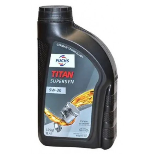 Fuchs TITAN SUPERSYN D1 SAE 5W-30 – زيت فوكس محرك تخليقي بالكامل عالي الأداء 1 لتر Fuchs TITAN SUPERSYN D1 SAE 5W-30 – زيت فوكس محرك تخليقي بالكامل عالي الأداء 1 لتر