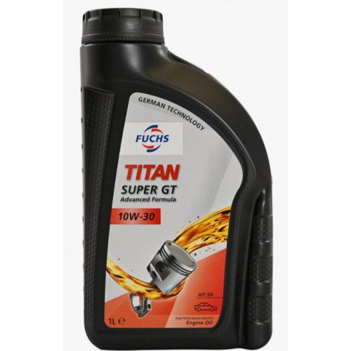 Fuchs TITAN SUPER GT SAE 10W‑30 – زيت فوكس محرك نصف تخليقي عالي الأداء 1 لتر Fuchs TITAN SUPER GT SAE 10W‑30 – زيت فوكس محرك نصف تخليقي عالي الأداء 1 لتر
