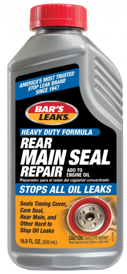 بارز ليكس لإصلاح تسرب زيت عمود الكرنك الخلفي – Bar’s Leaks Rear Main Seal Repair (500 مل) بارز ليكس لإصلاح تسرب زيت عمود الكرنك الخلفي – Bar’s Leaks Rear Main Seal Repair (500 مل)