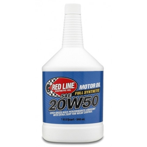 زيت ريد لاين SAE 20W‑50 – زيت محرك تخليقي بالكامل عالي الأداء 946 مل زيت ريد لاين SAE 20W‑50 – زيت محرك تخليقي بالكامل عالي الأداء 946 مل