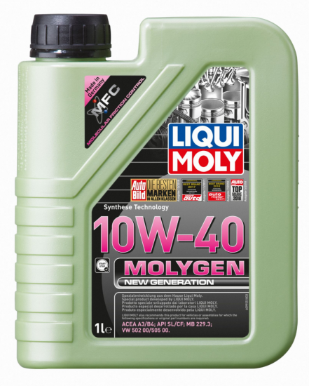 زيت ليكوي مولي 10W‑40 الجيل الجديد – 1 لتر Liqui Moly زيت ليكوي مولي 10W‑40 الجيل الجديد – 1 لتر Liqui Moly
