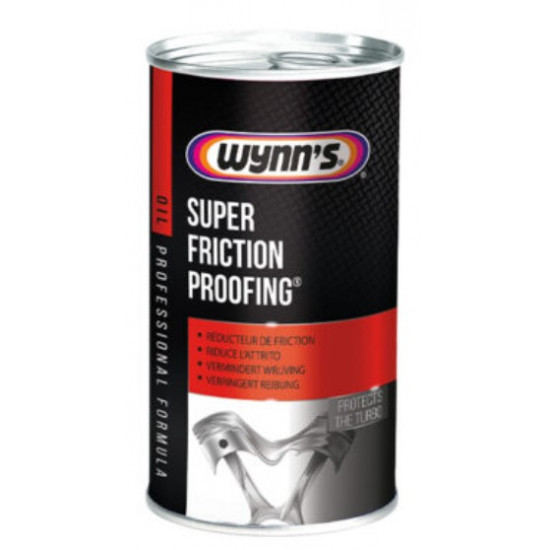 معالج الاحتكاك الفائق Wynn’s Super Friction Proofing 325 مل – يقلل الاحتكاك ويحمي التيربو معالج الاحتكاك الفائق Wynn’s Super Friction Proofing 325 مل – يقلل الاحتكاك ويحمي التيربو
