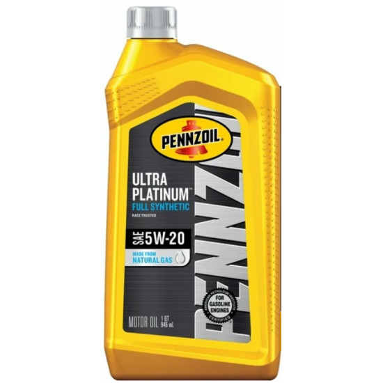 زيت المحرك الصناعي الكامل بنزويل Pennzoil Ultra Platinum 5W-20 – سعة 1 كوارت (946 مل) زيت المحرك الصناعي الكامل بنزويل Pennzoil Ultra Platinum 5W-20 – سعة 1 كوارت (946 مل)