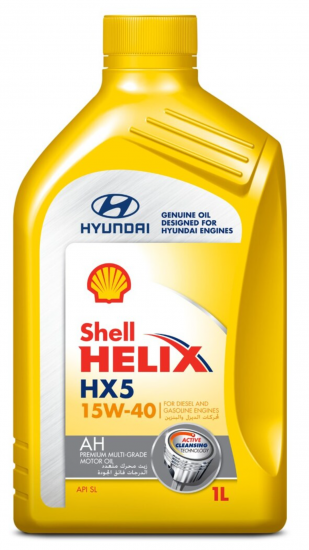 زيت المحرك المعدني الممتاز شل هيليكس HX5 AH 15W-40 – سعة 1 لتر زيت المحرك المعدني الممتاز شل هيليكس HX5 AH 15W-40 – سعة 1 لتر
