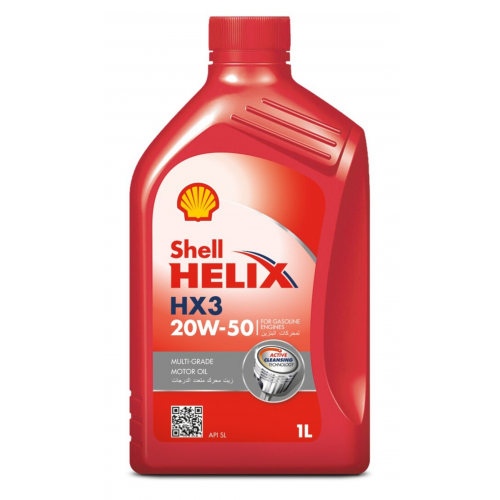 زيت المحرك المعدني الممتاز شل هيليكس HX3 20W-50 – سعة 1 لتر زيت المحرك المعدني الممتاز شل هيليكس HX3 20W-50 – سعة 1 لتر