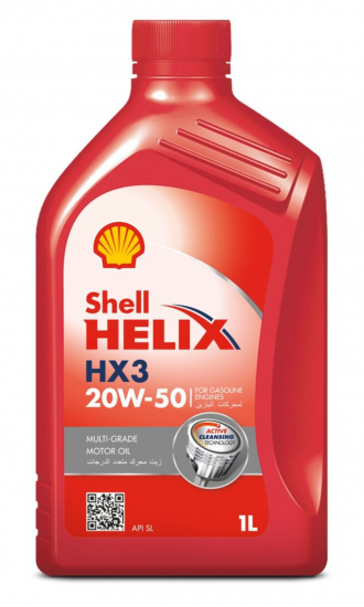 زيت المحرك المعدني الممتاز شل هيليكس HX3 20W-50 – سعة 1 لتر زيت المحرك المعدني الممتاز شل هيليكس HX3 20W-50 – سعة 1 لتر