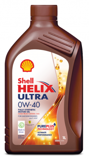 زيت المحرك الصناعي الكامل شل هيليكس ألترا Shell Helix Ultra 0W-40 – سعة 1 لتر