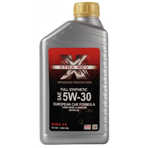زيت اكسترا ريف المحرك الصناعي الكامل XTRA REV 5W-30 للسيارات الأوروبية – 1 كوارت زيت اكسترا ريف المحرك الصناعي الكامل XTRA REV 5W-30 للسيارات الأوروبية – 1 كوارت