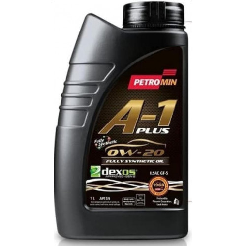 زيت المحرك تخليقي بالكامل بترومين A1 0W-20 Petromin – 1 لتر زيت المحرك تخليقي بالكامل بترومين A1 0W-20 Petromin – 1 لتر