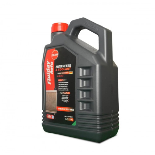 ماء الرديتر الاخضر فلويداي Fluiday - 3.78 لتر (جاهز للاستخدام بنسبة 50%) ماء الرديتر الاخضر فلويداي Fluiday - 3.78 لتر (جاهز للاستخدام بنسبة 50%)