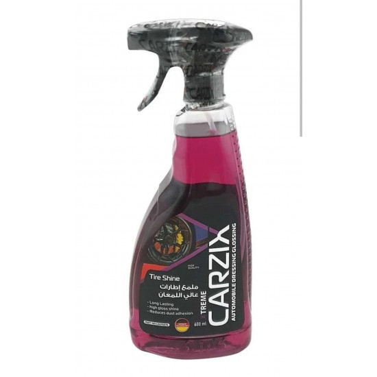 بخاخ لمعان الإطارات من كارزيكس – Carzix Tire Shine – 600 مل بخاخ لمعان الإطارات من كارزيكس – Carzix Tire Shine – 600 مل
