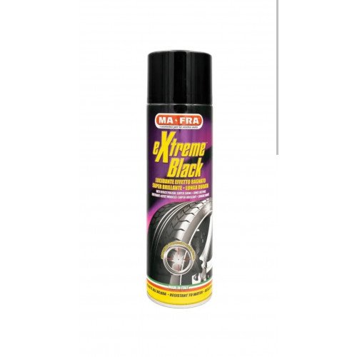 بخاخ مافرا إكستريم بلاك – Mafra Extreme Black – لتلميع الإطارات والمطاط – 500 مل بخاخ مافرا إكستريم بلاك – Mafra Extreme Black – لتلميع الإطارات والمطاط – 500 مل