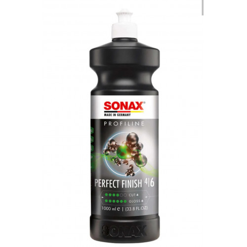 معجون تلميع سوناكس بروفايلين بيرفكت فينيش – درجة القص 4 / درجة اللمعان 6 – 1 لتر Perfect Finish Sonax Profiline  معجون تلميع سوناكس بروفايلين بيرفكت فينيش – درجة القص 4 / درجة اللمعان 6 – 1 لتر Perfect Finish Sonax Profiline