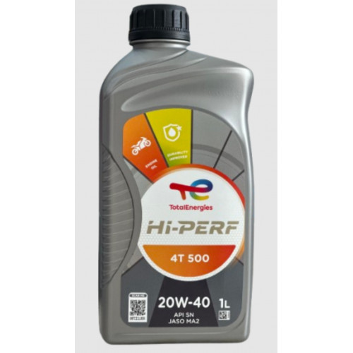 زيت محرك دراجات توتال هاي بيرف 4T 20W-40 – Total Hi-Perf 4T 20W-40 ١لتر زيت محرك دراجات توتال هاي بيرف 4T 20W-40 – Total Hi-Perf 4T 20W-40 ١لتر