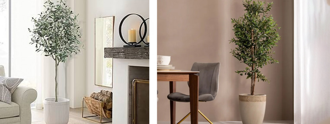 شجرة الزيتون الصناعية: لمسة أناقة طبيعية لديكور منزلك