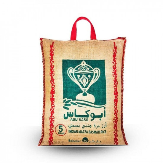 ارز ابو كاس 5 كيلو *8 حبة (كرتون) ارز ابو كاس 5 كيلو *8 حبة (كرتون)
