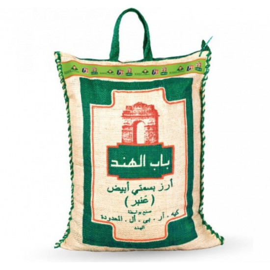 ارز باب الهند 10 كيلو *4 حبة (كرتون) ارز باب الهند 10 كيلو *4 حبة (كرتون)