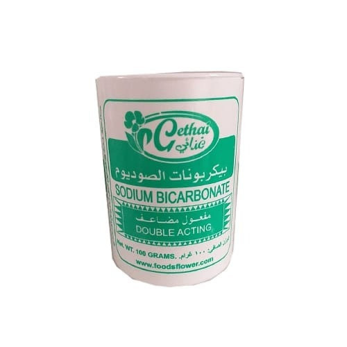بيكربونات الصوديوم غذائي 100 جرام *6 حبة (نصف درزن)