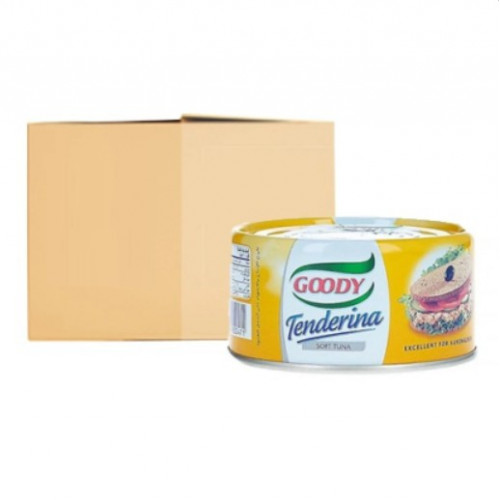 تونة قودي تندرينا كبير 185 جرام*48 حبة (كرتون)