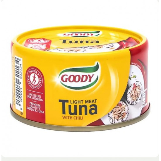 تونة قودي فلفل كبير 185 جرام *48حبة (كرتون)