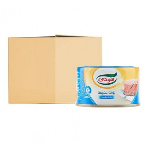 تونة قودي ماء وملح صغير 90 جرام*6 حبة (نصف درزن)