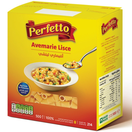 مكرونة بيرفيتو رقم 214*6 حبة (نصف درزن)