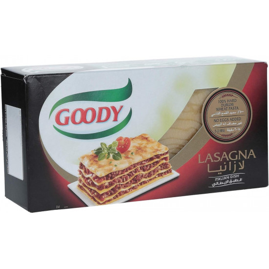 لازانيا قودي 500 جرام*6 حبة (نصف كرتون)