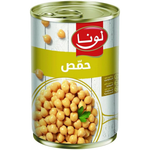 حمص لونا علب 380 جرام *24 حبة (كرتون)
