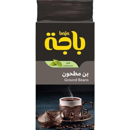 قهوة باجة تركية بالهيل 400 جرام *6 حبة (كرتون)