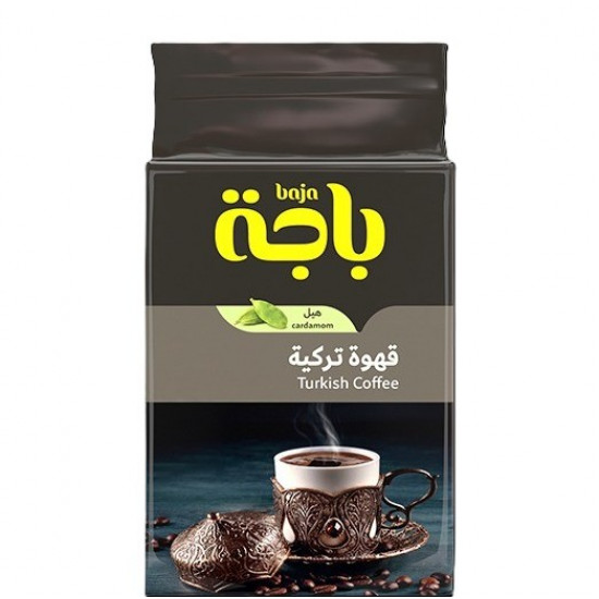 قهوة باجة تركية بالهيل 200جرام *10 حبة (كرتون)