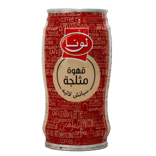 قهوة لونا سبانيش لاتية 240 ملي *6 حبة (نصف درزن)