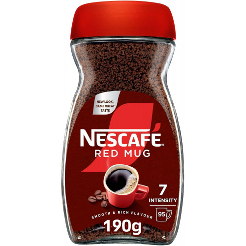 نسكافية رد مج كبير 190 جرام * 3 حبة (نصف كرتون)