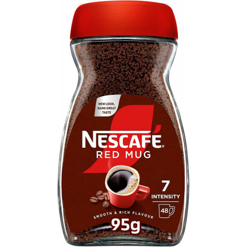 نسكافية رد مج وسط 95 جرام * 12 حبة (كرتون)