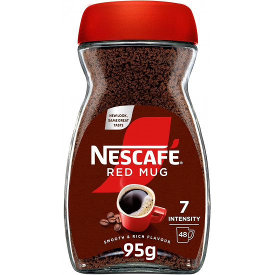 نسكافية رد مج وسط 95 جرام * 12 حبة (كرتون)