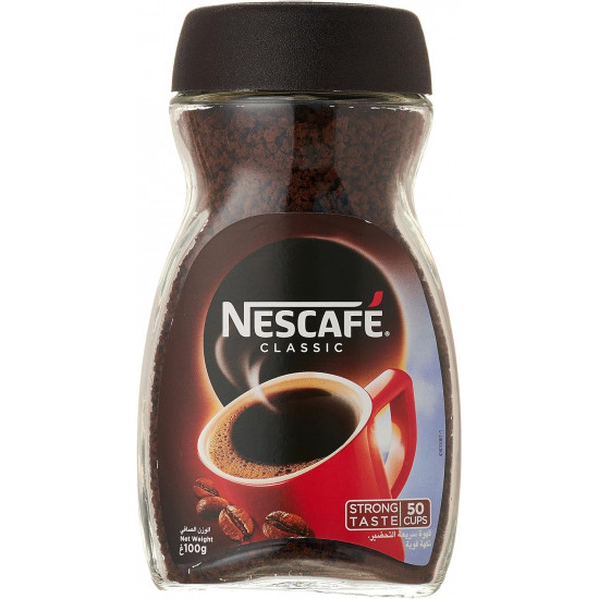 نسكافيه كلاسيك الاصلي 100 جرام *6 حبة (نصف درزن)