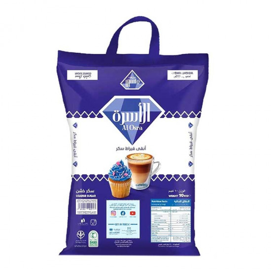 سكر الاسرة خشن 10 كيلو *1 حبة