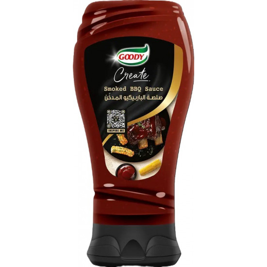 صلصة البرجر الباربيكو المدخن قودي 250 مل*6 حبة (نصف كرتون)