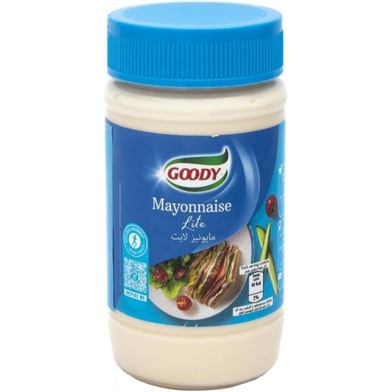 مايونيز قودي لايت صغير 237 مل*6حبة (نصف كرتون)