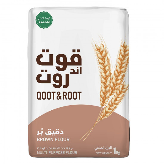 دقيق بر قوت اند روت 1 كيلو *5 حبة (نصف كرتون)