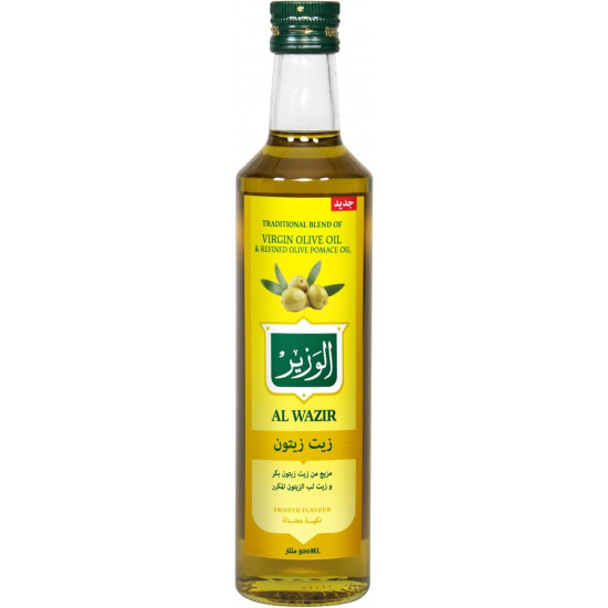 زيت زيتون الوزير 500 مل*12 حبة (كرتون)