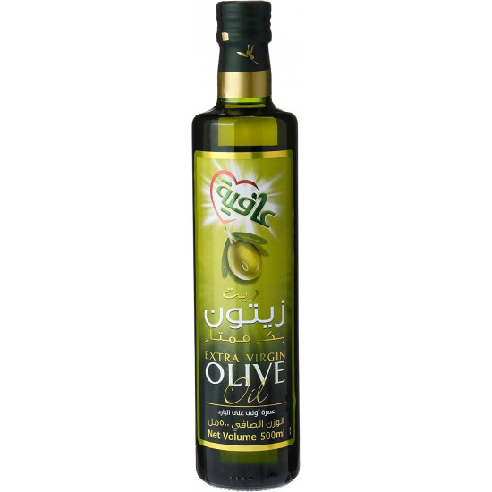 زيت زيتون عافية زجاج 500 ملي *6 حبة (نصف كرتون)