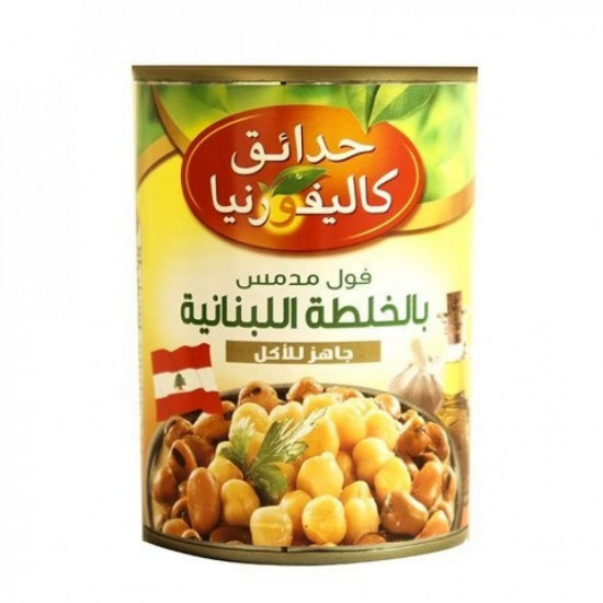 فول خلطة لبنانية حدائق 450 جرام *12 حبة (كرتون)