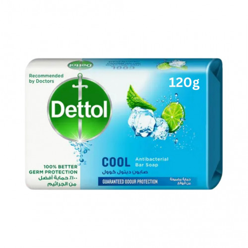 صابون ديتول كوول قوالب 120 جرام *72 حبة (كرتون) 