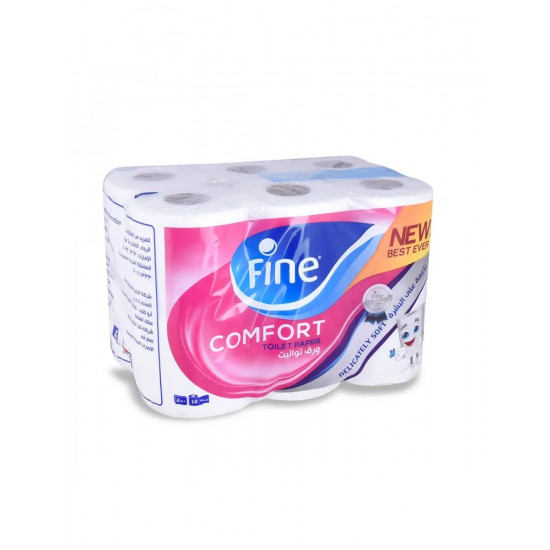 ماكسي رول حمام فاين 12 رول * 12 حبة (كرتون)