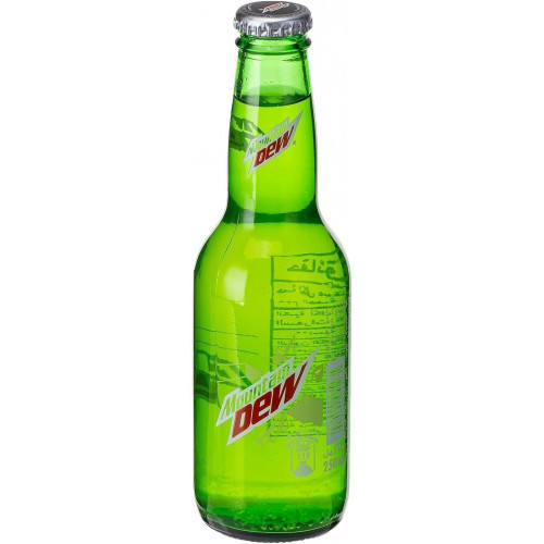 ماونتن ديو زجاج 250مل*24 حبة (كرتون)