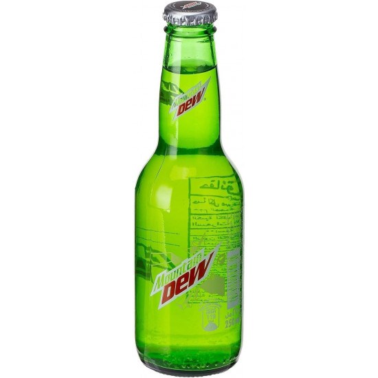 ماونتن ديو زجاج 250مل*24 حبة (كرتون)