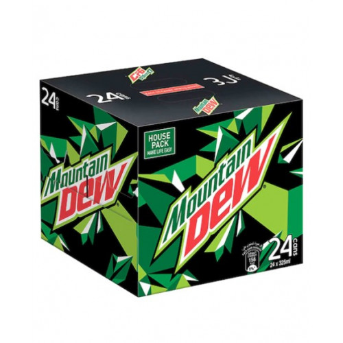 ماونتن ديو ليمون بوكس 24 حبة *325 مل (كرتون)