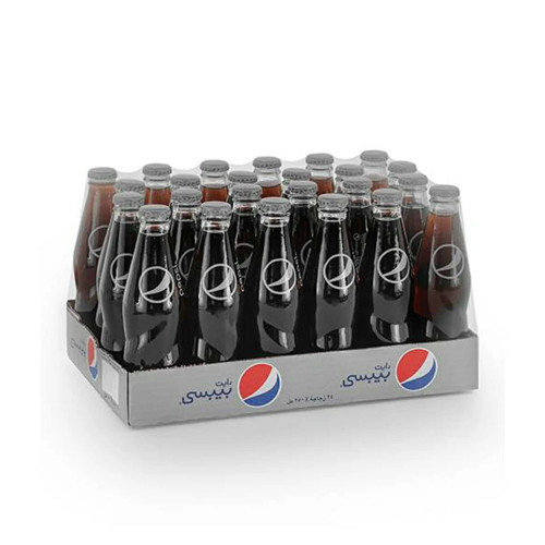 بيبسى لايت زجاج 250مل*24 حبة (كرتون)