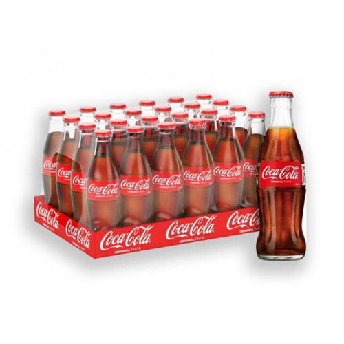 كولا زجاج 24 حبة*250 مل (كرتون)